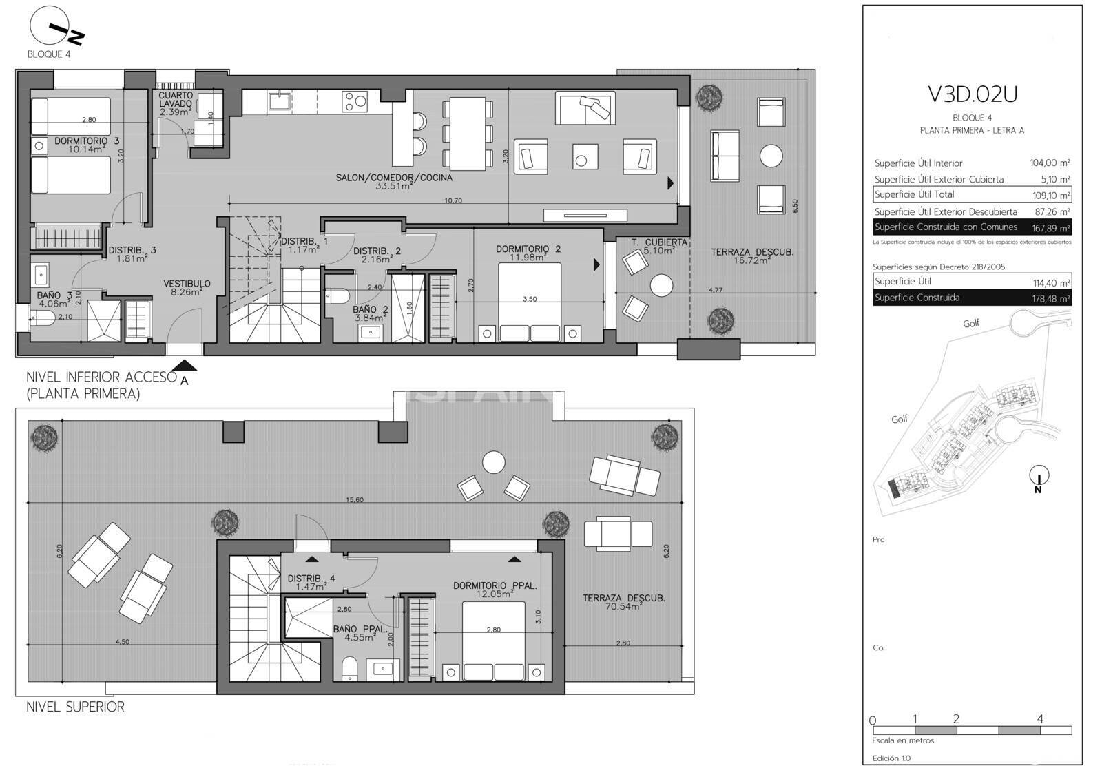 Wohnung in San Roque, Cadiz, Spanien 3 Schlafzimmer, 98 m2 Nr. 148836