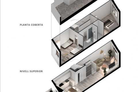 Продажа дуплекса в Санта-Колома-де-Граменет, Барселона, Испания 2 спальни, 134м2 №154120 - фото 30