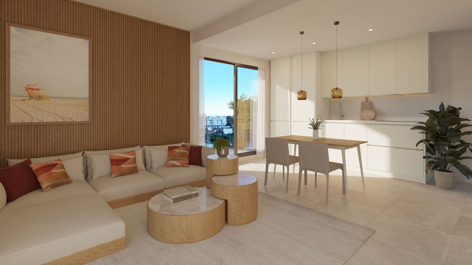 Apartamento en Mijas, Málaga, España 1 dormitorio, 54 m2 No. 135935