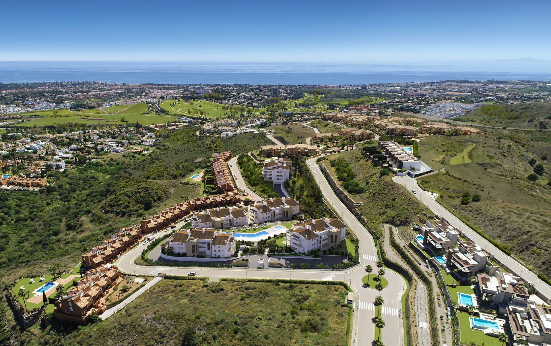 Bungalowi Benahavis, Malaga, Espanja 2 makuuhuonetta, 103 m2 No. 135939