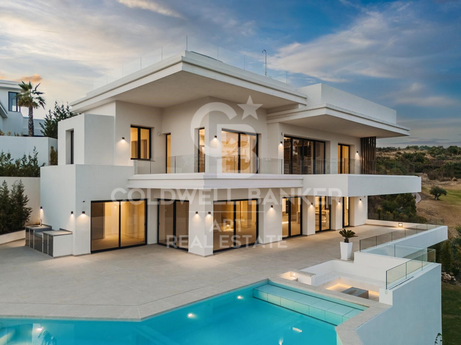 Villa in Estepona, Malaga, Spanien 4 Schlafzimmer, 433 m2 Nr. 158374