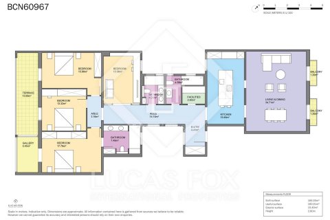 Apartment à vendre à Barcelona, Espagne, 4 chambres, 200 m2 No. 150637 - photo 20