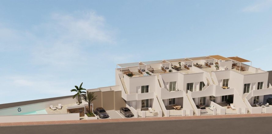 Bungalow a San Pedro del Pinatar, Murcia, Spagna 2 camere da letto, 92 mq. N° 170091