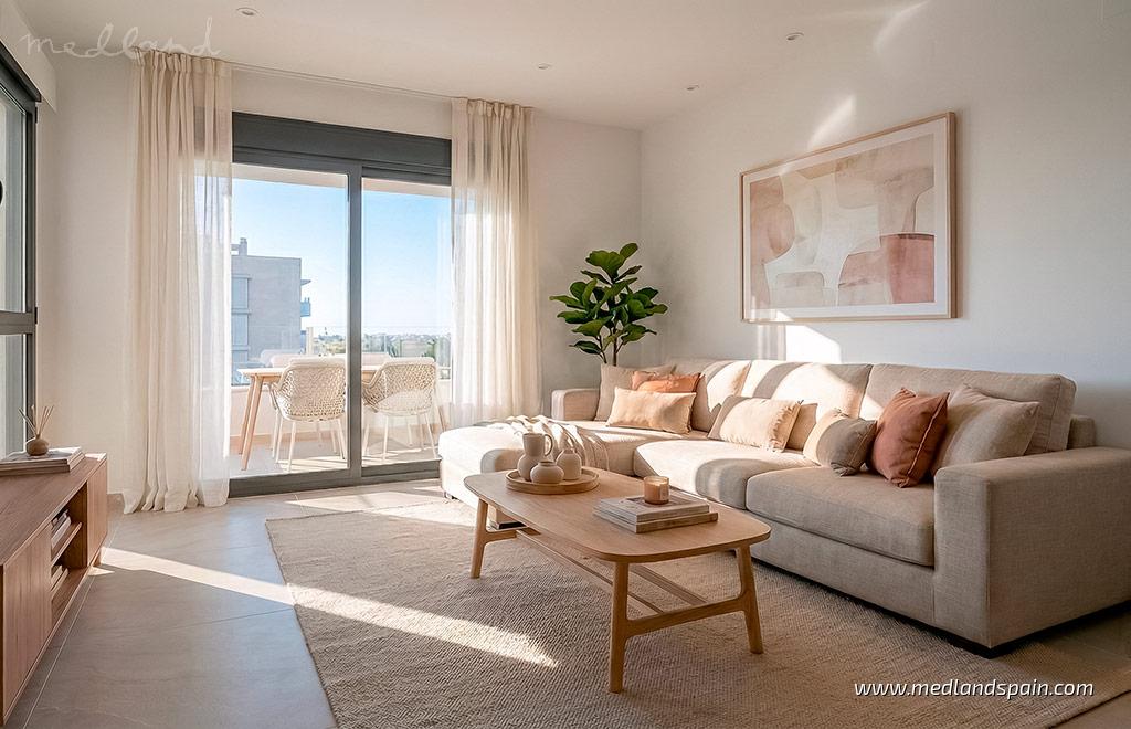 Apartamento en Benijófar, Alicante, España 3 dormitorios, 122 m2 No. 192987