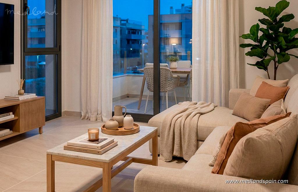 Apartament w Benijofar, Alicante, Hiszpania 2 sypialnie, 90 mkw. nr 192986