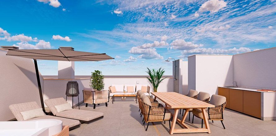 Apartment à Torre de la Horadada, Alicante, Espagne 3 chambres, 82 m2 No. 192989