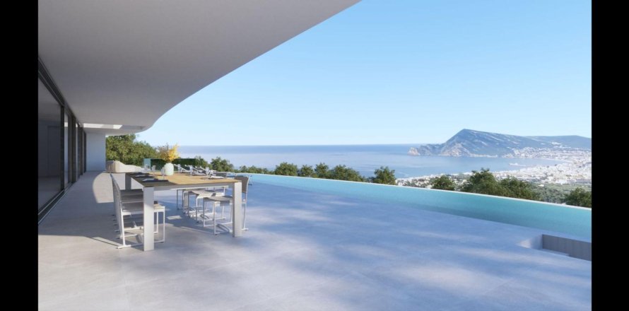 Villa in Altea La Vella, Alicante, Spain 5 bedrooms, 424 sq.m. No. 165412
