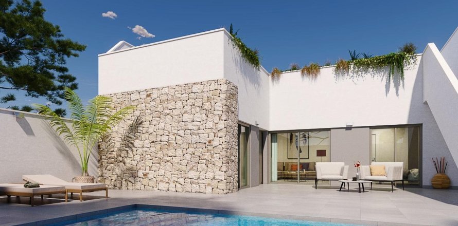 Radhus i Pilar de la Horadada, Alicante, Spanien 2 sovrum, 69 kvm. Nr. 142310