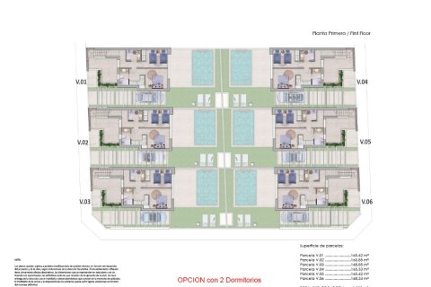 Villa zum Verkauf in Pilar de la Horadada, Alicante, Spanien 2 Schlafzimmer, 110 m2 Nr. 145618 - Foto 11