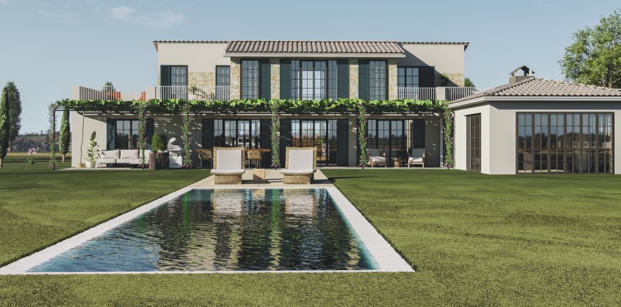 Finca i Santa Maria Del Cami, Mallorca, Spanien 4 sovrum, 410 kvm. Nr. 155194