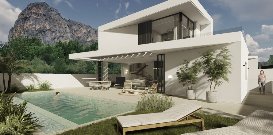 Huvila Polop, Alicante, Espanja 3 makuuhuonetta, 311 m2 No. 135859