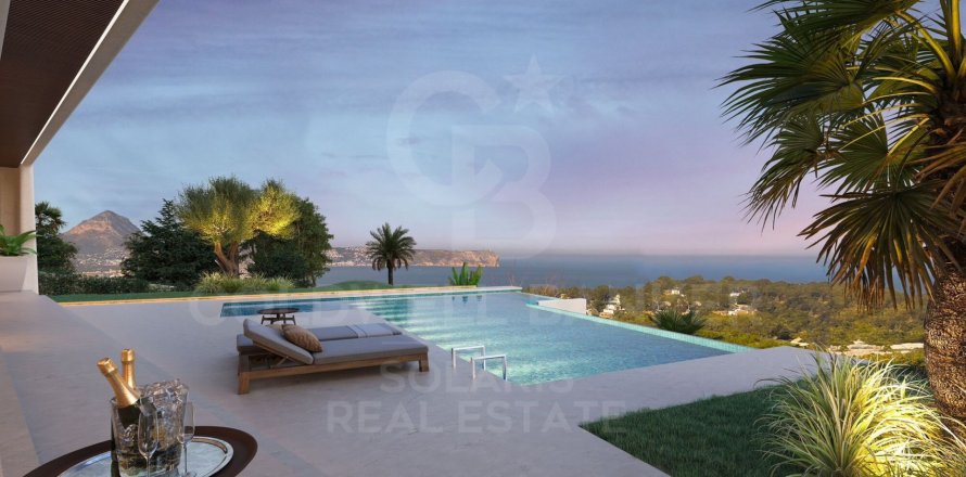 Villa en Jávea, Alicante, España 4 dormitorios, 303 m2 No. 160173