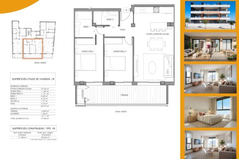 Wohnung zum Verkauf in Ciudad Quesada, Alicante, Spanien 2 Schlafzimmer, 90 m2 Nr. 193072 - Foto 13