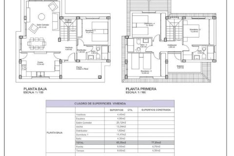 Villa en venta en Lorca, Murcia, España 4 dormitorios, 155 m2 No. 171596 - foto 10