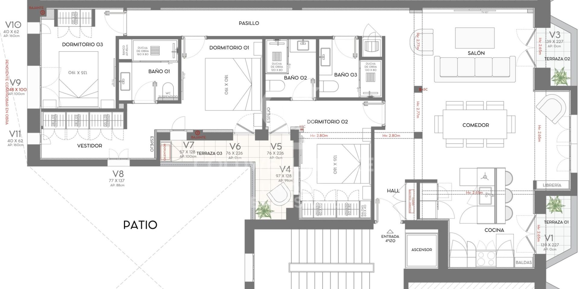 Apartament w Madrid, Hiszpania 3 sypialnie, 146 mkw. nr 178748