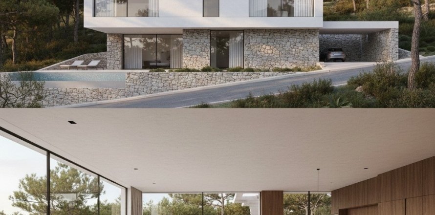 Casa a Sant Pol de Mar, Barcelona, Spagna 4 camere da letto, 283 mq. N° 173143