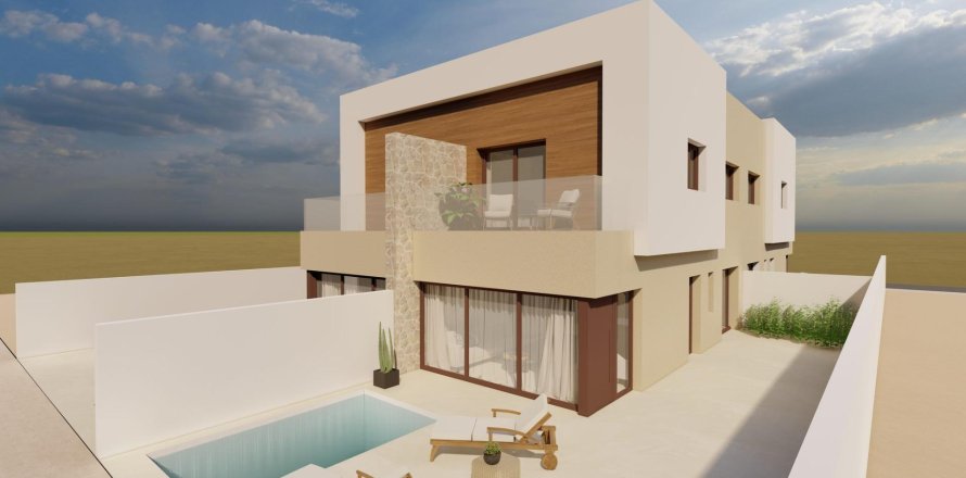 Townhouse in San Javier, Murcia, Spain 3 bedrooms, 120 sq.m. No. 189430