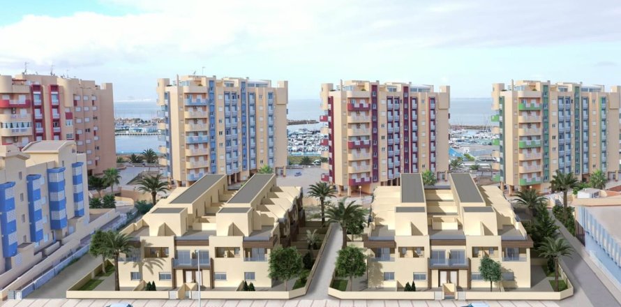 Сasa en La Manga del Mar Menor, Murcia, España 3 dormitorios, 118 m2 No. 163870