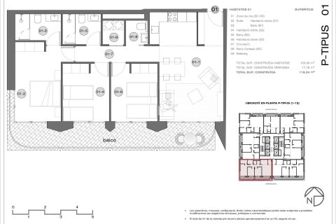 Apartamento en venta en Principado De Andorra (Ninguna Poblacion Tiene C.P.), Lérida, España 3 dormitorios, 118 m2 No. 157507 - foto 12