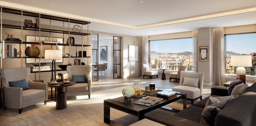 Квартира в Барселона, Испания 3 спальни, №141332