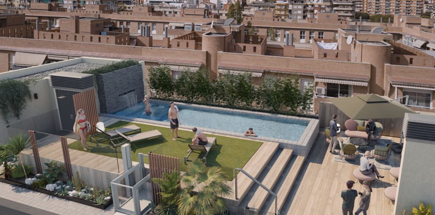 Dzīvoklis Barcelona, Spānijā 3 istabas, Nr. 141337