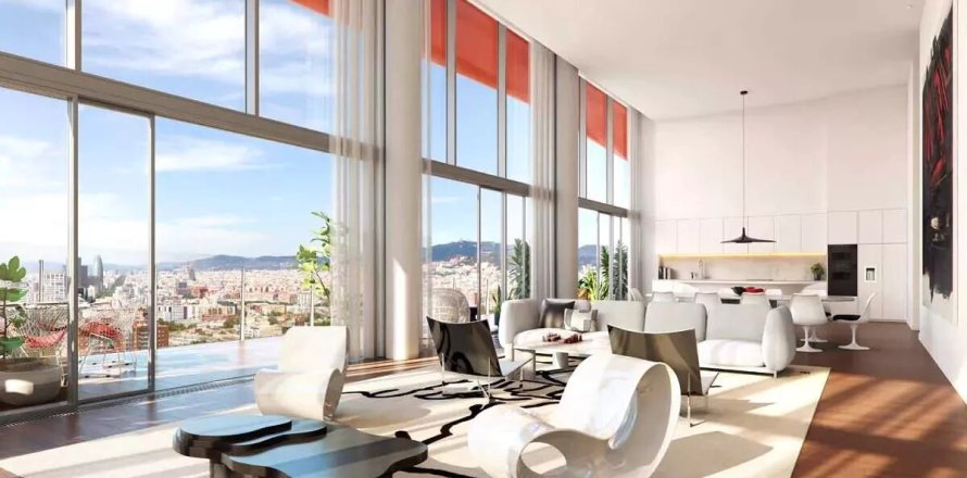 Квартира в Барселона, Испания 4 спальни, №141338