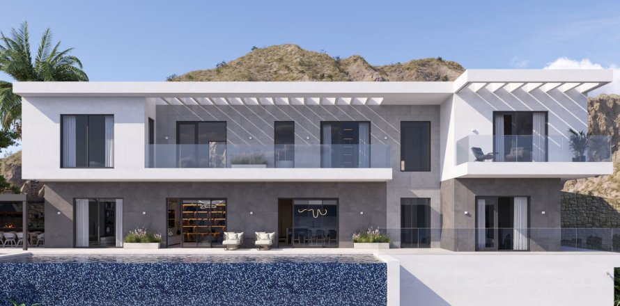 Villa in Finestrat, Alicante, Spain 7 bedrooms, 638 sq.m. No. 168205