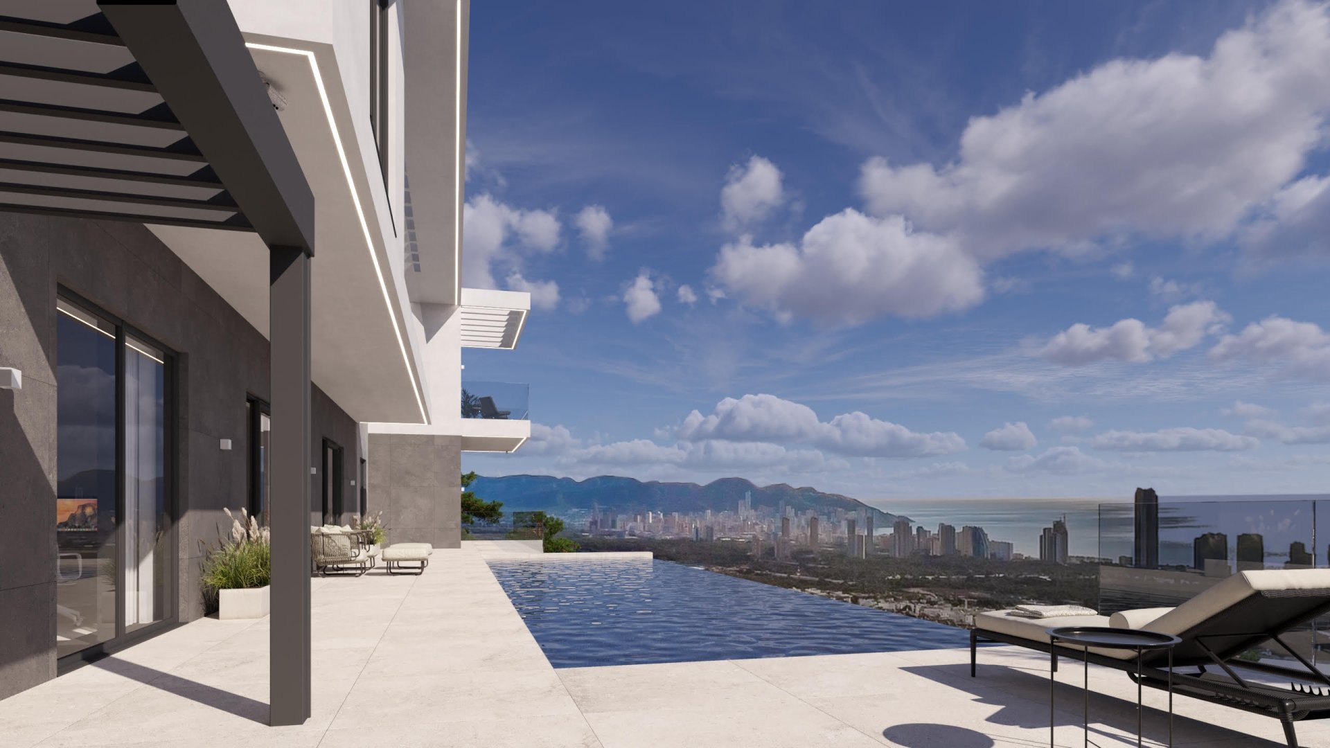 Villa i Finestrat, Alicante, Spanien 7 sovrum, 638 kvm. Nr. 168205