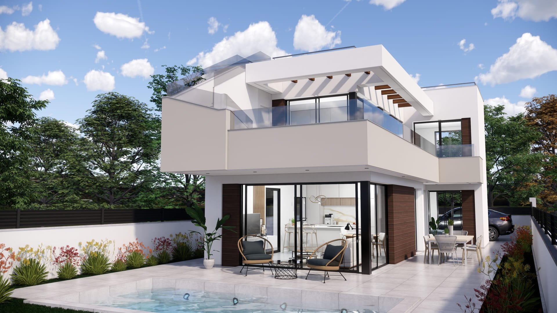 Villa Pilar de la Horadada, Alicante, Spānijā 3 istabas, 205 m2 Nr. 168199