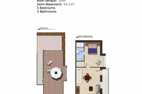 Продажа таухауса Рохалес, Аликанте, Испания 3 спальни, 151м2 №138012 - фото 20