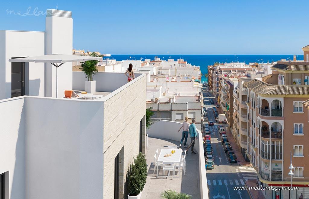 Apartamento en Torrevieja, Alicante, España 3 dormitorios, 111.6 m2 No. 105031