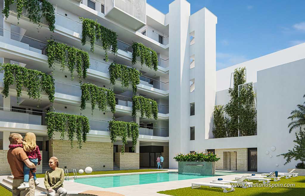 Apartamento en Torrevieja, Alicante, España 3 dormitorios, 111.6 m2 No. 105031