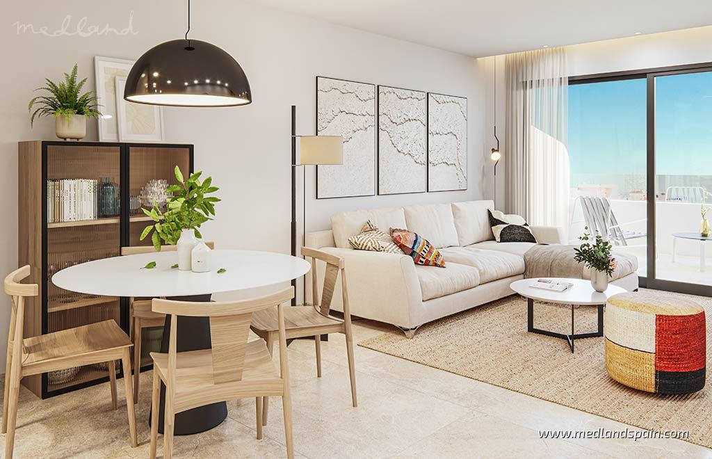 Apartamento en Torrevieja, Alicante, España 3 dormitorios, 111.6 m2 No. 105031