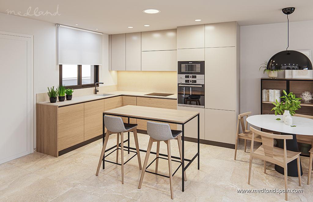 Apartamento en Torrevieja, Alicante, España 3 dormitorios, 111.6 m2 No. 105031