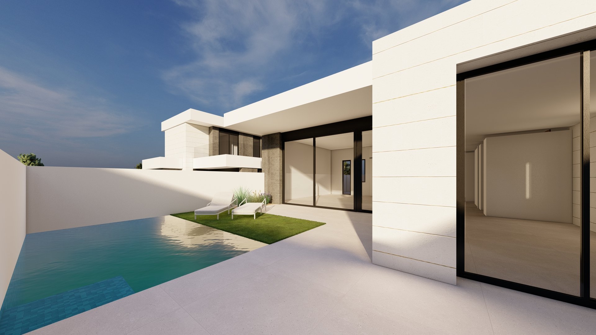 Villa à Pilar de la Horadada, Alicante, Espagne 3 chambres, 124 m2 No. 173483