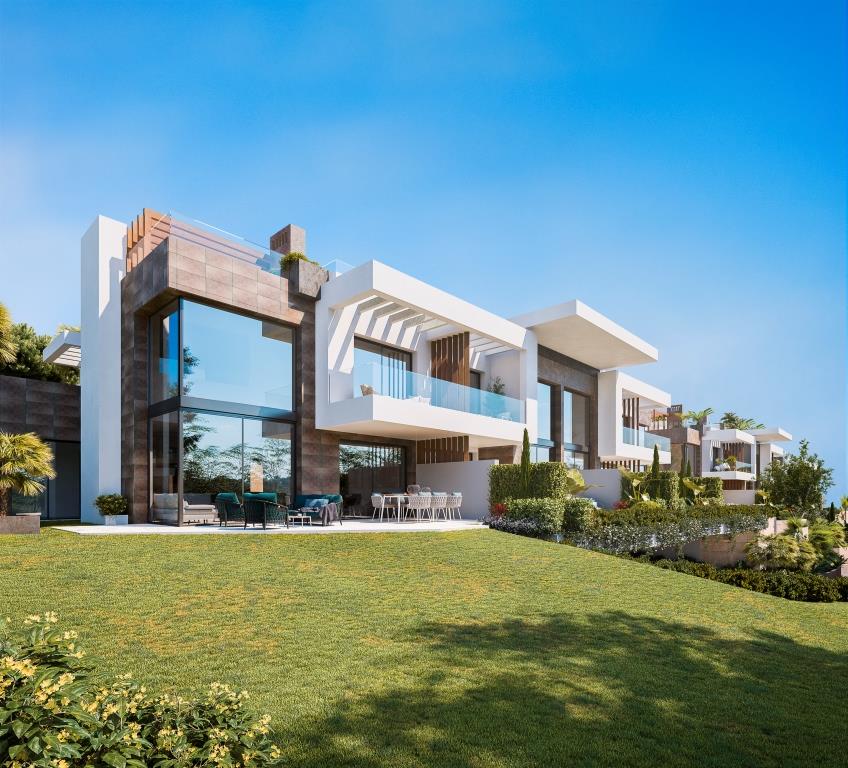 Bliźniak w Marbella, Malaga, Hiszpania 4 sypialnie, 426 mkw. nr 136143