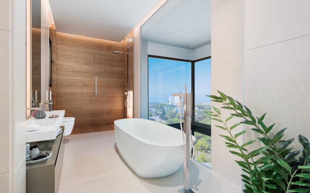 Bliźniak w Marbella, Malaga, Hiszpania 4 sypialnie, 426 mkw. nr 136143