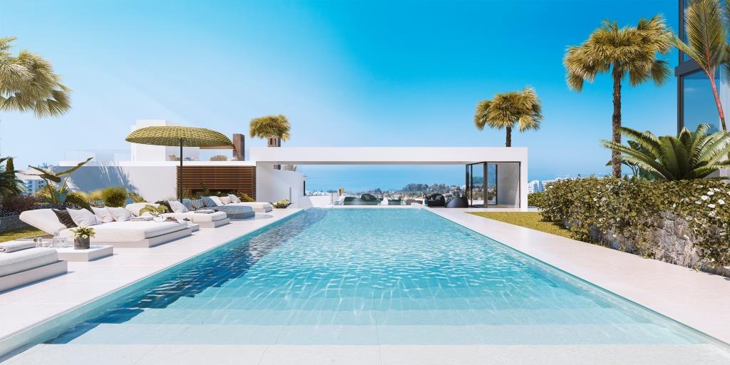 Bliźniak w Marbella, Malaga, Hiszpania 4 sypialnie, 426 mkw. nr 136143