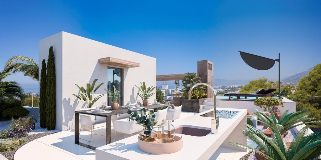 Bliźniak w Marbella, Malaga, Hiszpania 4 sypialnie, 426 mkw. nr 136143