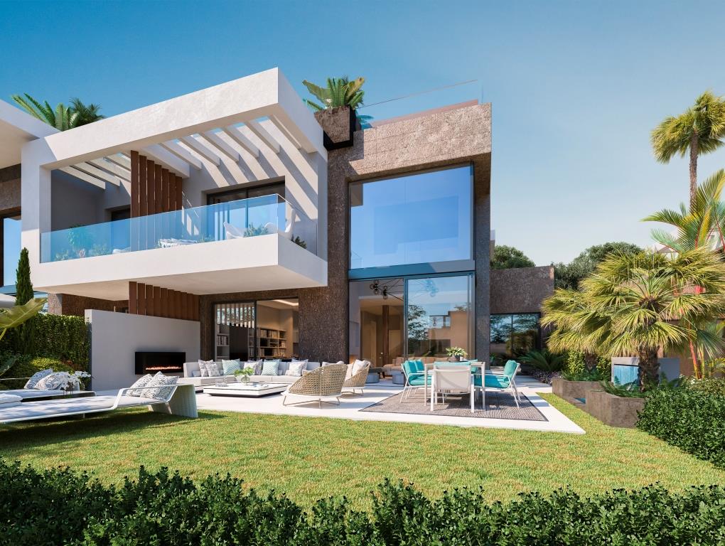 Bliźniak w Marbella, Malaga, Hiszpania 4 sypialnie, 426 mkw. nr 136143