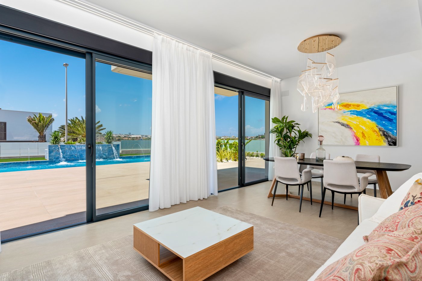 Villa en Dehesa De Campoamor, Alicante, España 3 dormitorios, 242 m2 No. 182234