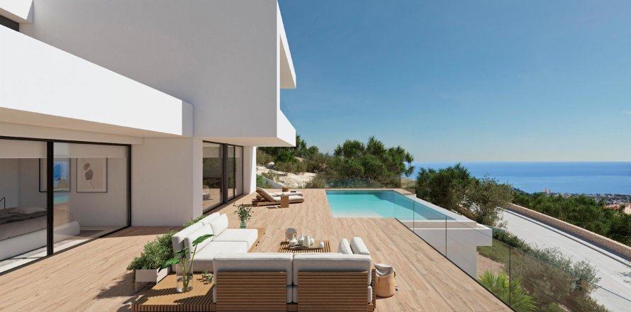 Villa Benitachell, Alicante, Spain 3 bedrooms, 208 sq.m. No. 77096