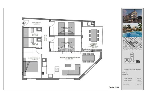 Продажа квартиры в Санта-Пола, Аликанте, Испания 2 спальни, 65м2 №142687 - фото 17