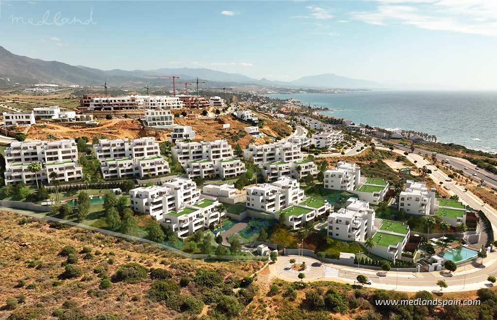 Lägenhet i Casares, Malaga, Spanien 2 sovrum, 106 kvm. Nr. 142839