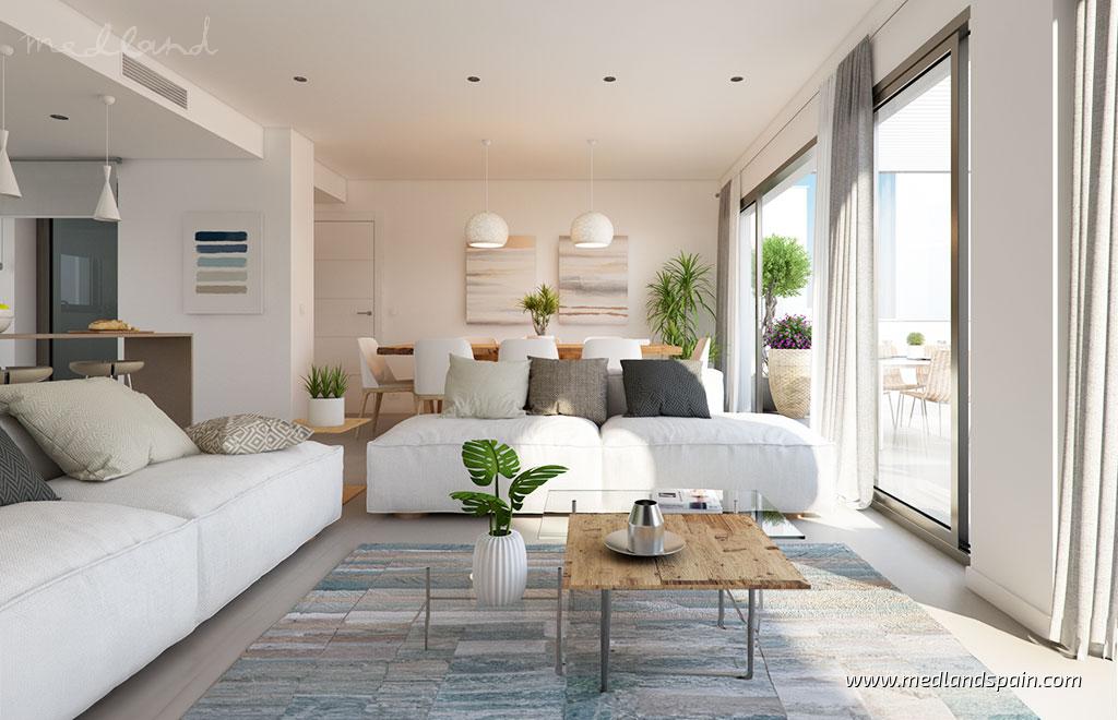 Lägenhet i Casares, Malaga, Spanien 2 sovrum, 106 kvm. Nr. 142839