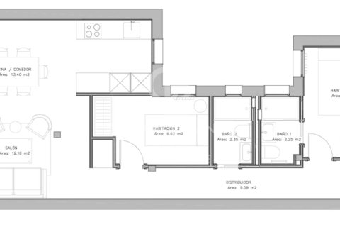 Dzīvoklis pārdošanā Madrid, Spānijā 2 istabas, 75 m2 Nr. 158198 - attēls 8