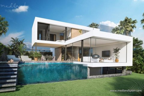 Villa i Estepona, Malaga, Spanien 4 sovrum, 297 kvm. Nr. 192940