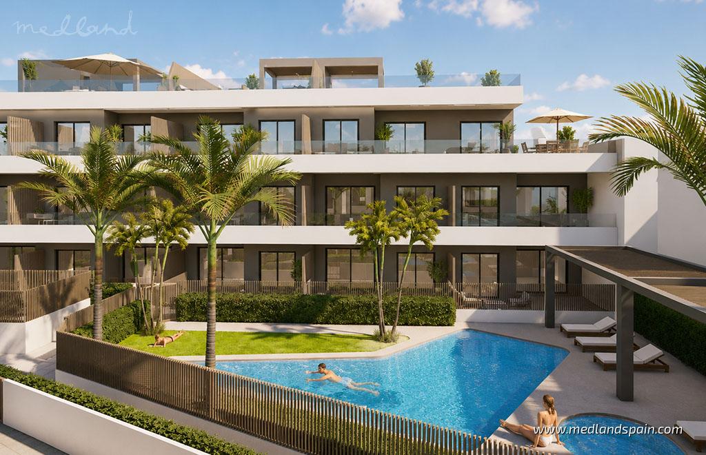 Apartment in Pilar de la Horadada, Alicante, Spain 3 bedrooms, 115 sq.m. No. 160554