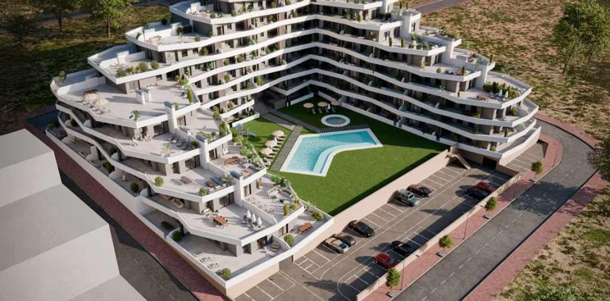 Lägenhet i San Miguel de Salinas, Alicante, Spanien 2 sovrum, 65 kvm. Nr. 160551