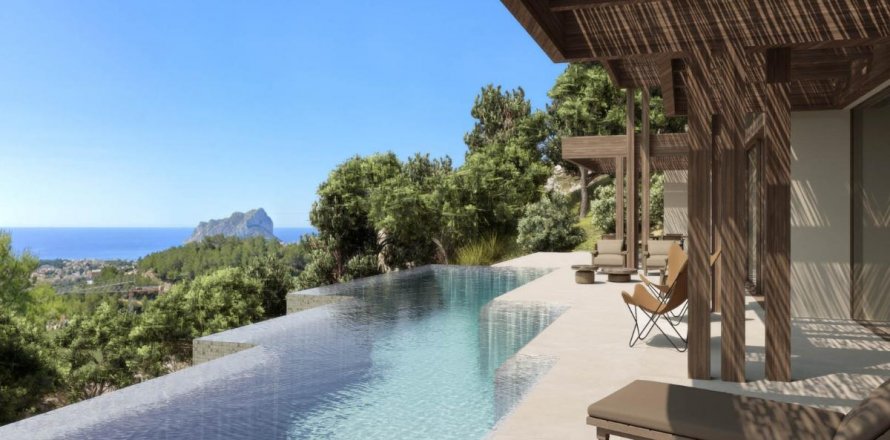 Villa Benissa, Alicante, Spanien 6 sovrum, 500 kvm. Nr. 80771